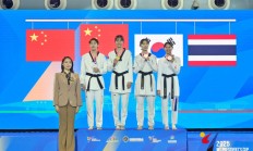 爱游戏APP下载:首秀告捷 中国跆拳道队奥运备战启新程